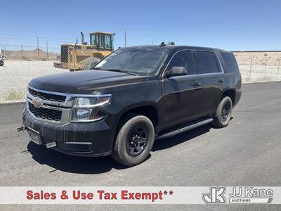 2016 Chevrolet Tahoe Police Package 4-Door Sport Utility Vehicle