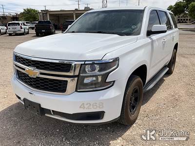 2016 Chevrolet Tahoe Police Package 4-Door Sport Utility Vehicle