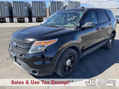 2013 Ford Explorer Police 4-Door Sport Utility Vehicle