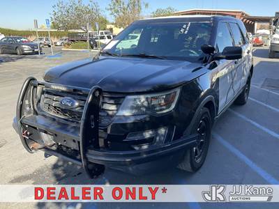 2017 Ford Explorer Police 4WD 4-Door Sport Utility Vehicle