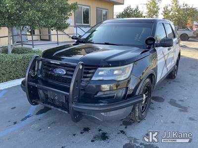 2017 Ford Explorer Police 4WD 4-Door Sport Utility Vehicle