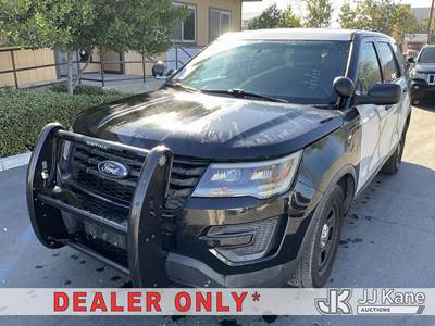 2018 Ford Explorer Police 4WD 4-Door Sport Utility Vehicle