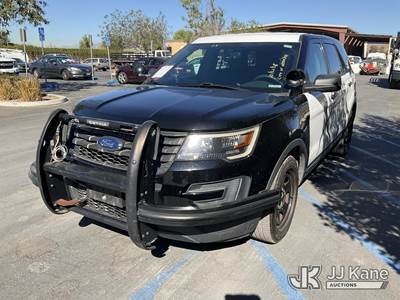2018 Ford Explorer Police 4WD 4-Door Sport Utility Vehicle