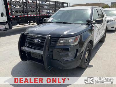 2018 Ford Explorer Police 4WD 4-Door Sport Utility Vehicle