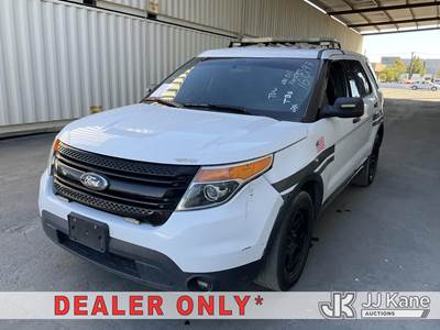 2014 Ford Explorer Police 4WD 4-Door Sport Utility Vehicle