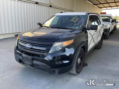 2015 Ford Explorer Police 4WD 4-Door Sport Utility Vehicle