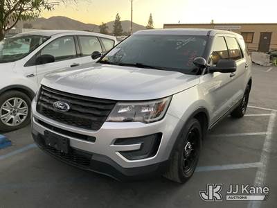 2018 Ford Explorer Police 4WD 4-Door Sport Utility Vehicle