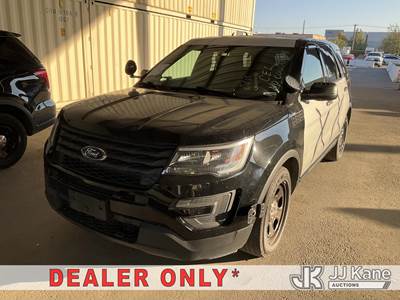 2018 Ford Explorer Police 4WD 4-Door Sport Utility Vehicle