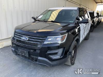 2018 Ford Explorer Police 4WD 4-Door Sport Utility Vehicle