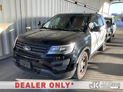 2017 Ford Explorer Police 4WD 4-Door Sport Utility Vehicle