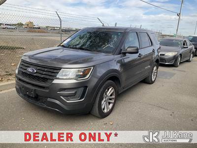 2017 Ford Explorer Police AWD 4-Door Sport Utility Vehicle