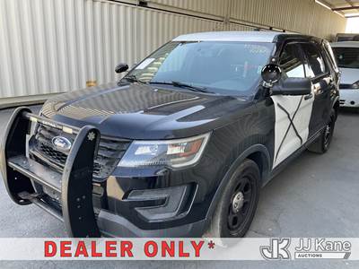 2018 Ford Explorer Police 4WD 4-Door Sport Utility Vehicle