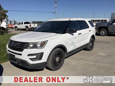 2017 Ford Explorer Police 4WD 4-Door Sport Utility Vehicle