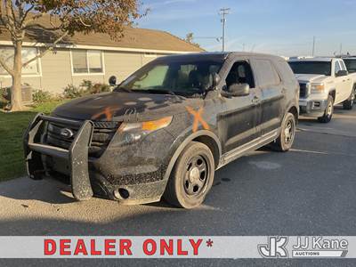 2014 Ford Explorer Police 4WD 4-Door Sport Utility Vehicle