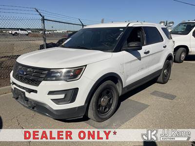 2017 Ford Explorer Police 4WD 4-Door Sport Utility Vehicle