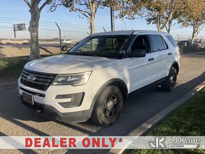 2017 Ford Explorer Police 4WD 4-Door Sport Utility Vehicle