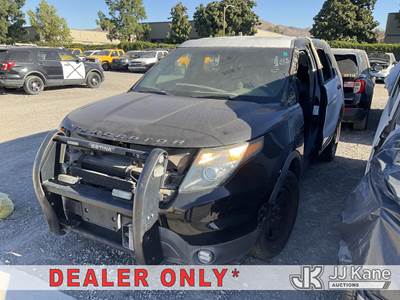 2015 Ford Explorer Police 4WD 4-Door Sport Utility Vehicle
