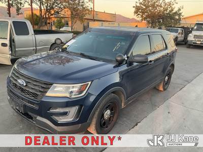 2016 Ford Explorer Police 4WD 4-Door Sport Utility Vehicle