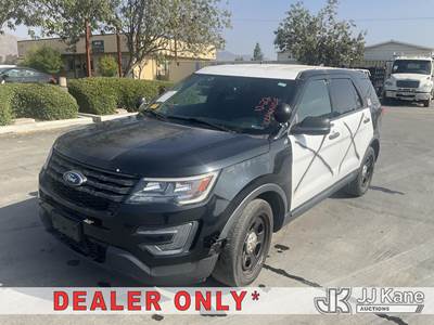 2018 Ford Explorer Police 4WD 4-Door Sport Utility Vehicle