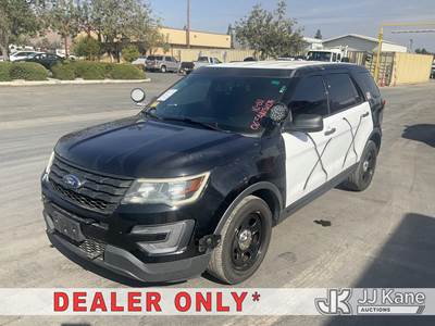 2017 Ford Explorer Police 4WD 4-Door Sport Utility Vehicle