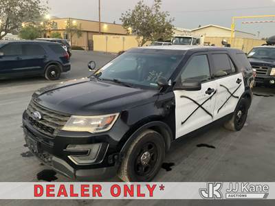 2017 Ford Explorer Police 4WD 4-Door Sport Utility Vehicle