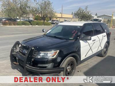 2018 Ford Explorer Police 4WD 4-Door Sport Utility Vehicle