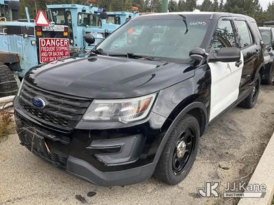 2016 Ford Explorer Police 4WD Sport Utility Vehicle