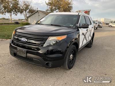 2014 Ford Explorer Police 4WD 4-Door Sport Utility Vehicle
