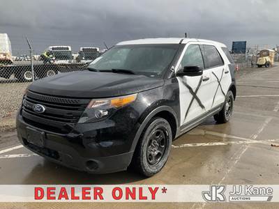 2015 Ford Explorer Police 4WD 4-Door Sport Utility Vehicle