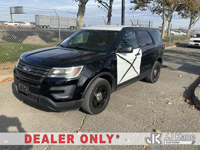2016 Ford Explorer Police 4WD 4-Door Sport Utility Vehicle