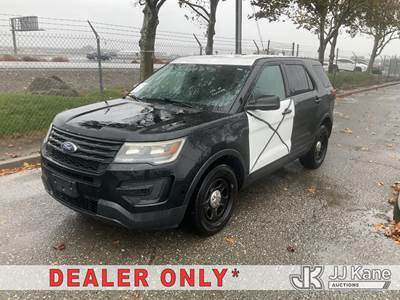 2017 Ford Explorer Police 4WD 4-Door Sport Utility Vehicle