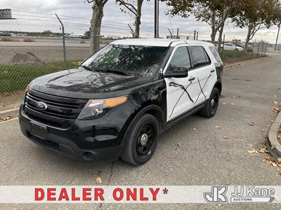 2014 Ford Explorer Police 4WD 4-Door Sport Utility Vehicle