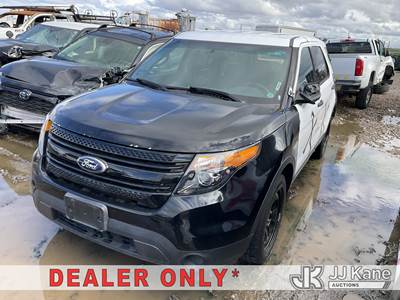 2014 Ford Explorer Police 4WD 4-Door Sport Utility Vehicle