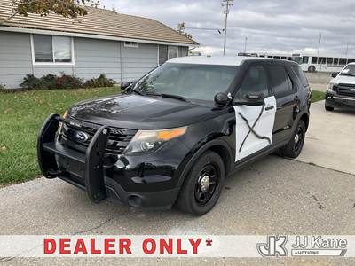 2015 Ford Explorer Police 4WD 4-Door Sport Utility Vehicle