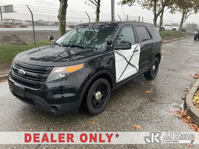 2015 Ford Explorer Police 4WD 4-Door Sport Utility Vehicle