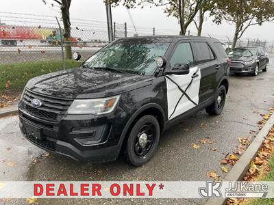 2016 Ford Explorer Police 4WD 4-Door Sport Utility Vehicle