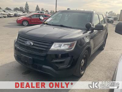 2017 Ford Explorer Police 4WD 4-Door Sport Utility Vehicle