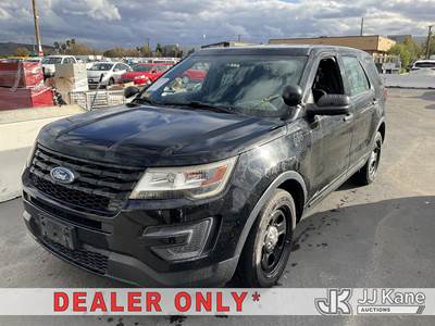 2017 Ford Explorer Police 4WD 4-Door Sport Utility Vehicle