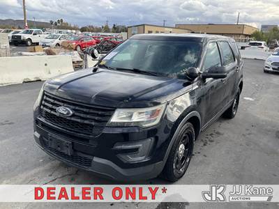 2016 Ford Explorer Police 4WD 4-Door Sport Utility Vehicle