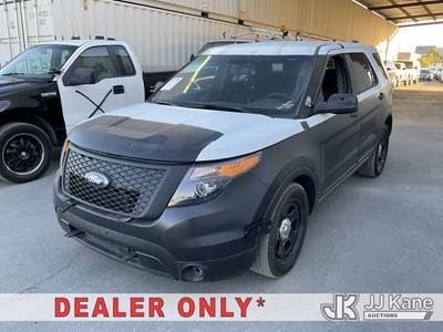 2015 Ford Explorer Police 4WD 4-Door Sport Utility Vehicle
