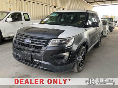 2016 Ford Explorer Police 4WD 4-Door Sport Utility Vehicle