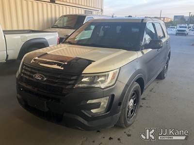 2017 Ford Explorer Police 4WD 4-Door Sport Utility Vehicle