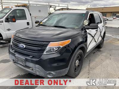 2015 Ford Explorer Police 4WD 4-Door Sport Utility Vehicle