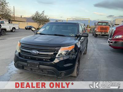 2015 Ford Explorer Police AWD s/n 1FM5K8AR3FGA78344