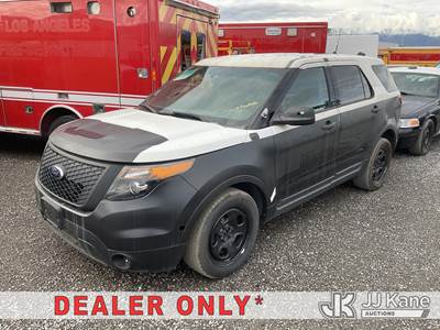 2015 Ford Explorer Police 4WD 4-Door Sport Utility Vehicle