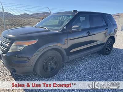 2015 Ford Explorer Police 4WD 4-Door Sport Utility Vehicle