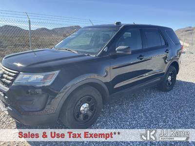 2017 Ford Explorer Police 4WD 4-Door Sport Utility Vehicle