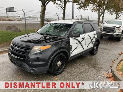 2014 Ford Explorer Police 4WD 4-Door Sport Utility Vehicle