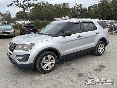 2017 Ford Explorer Police 4WD 4-Door Sport Utility Vehicle