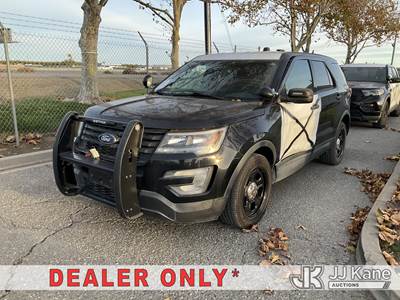 2018 Ford Explorer Police AWD 4-Door Sport Utility Vehicle